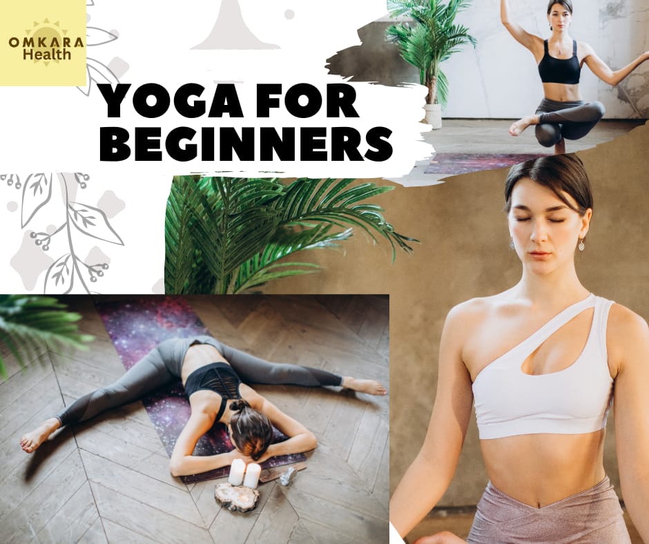 Yoga poses for beginners.