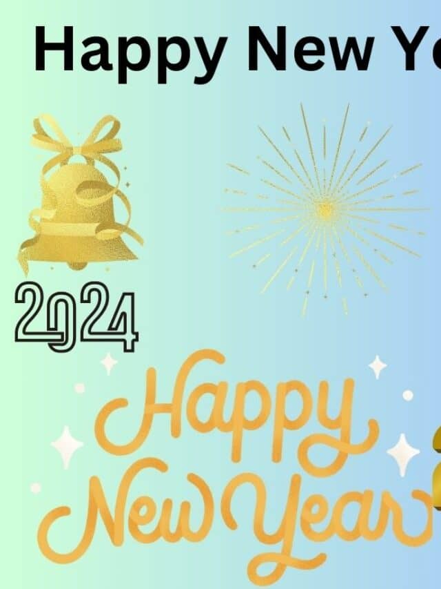 Happy New Year 2024 and Special in 2024